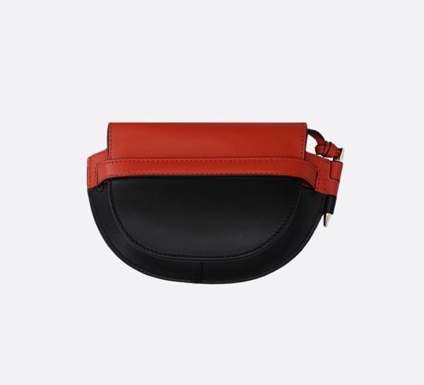 2020年春夏新作☆ロエベコピー☆ゲートミニバッグ Vermillion/Black 0010365401